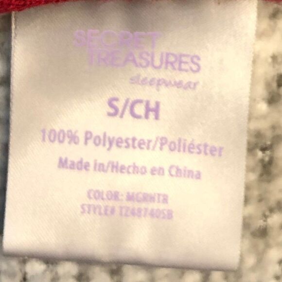 Holiday Grey L/S Penguin Sweater-S - Picture 4 of 4